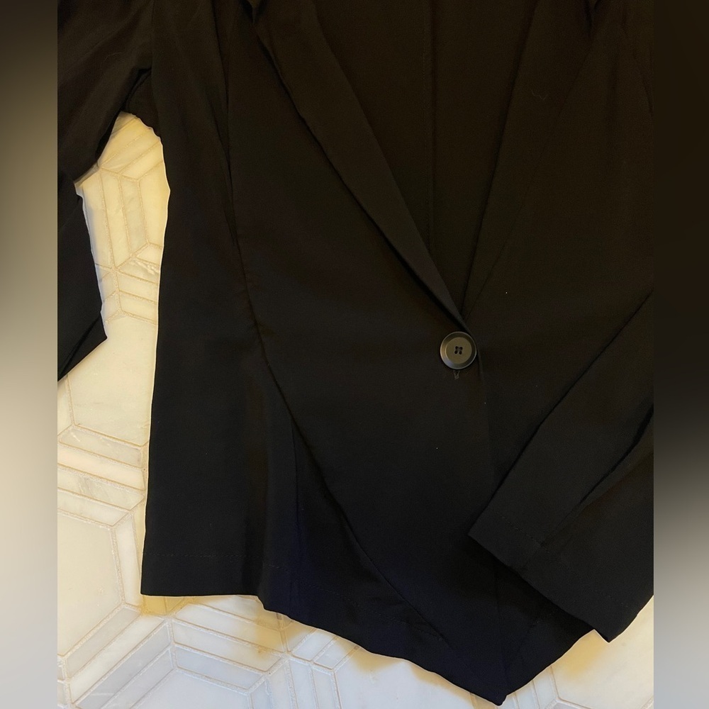 Liviana Conti Single Button Blazer Style Blouse - Picture 4 of 7
